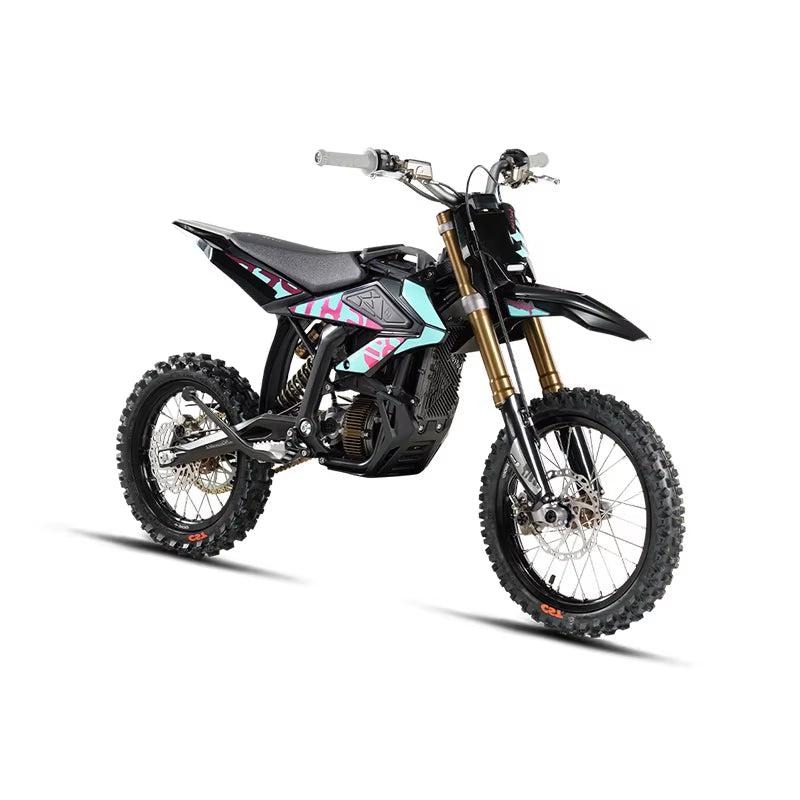 2025 New Sur Ron Hyper Be Suroon 5000W Brushless Electric Road Off-Road Bike for Teenagers 55Km/H Max Speed 50.4V/25Ah Battery