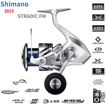 2023  STRADIC FM 1000S C2000S 2500S 2500SHG C3000 C3000HG C3000XG 3000MHG 4000MHG 4000XG C5000XG Spinning Fishing Reels