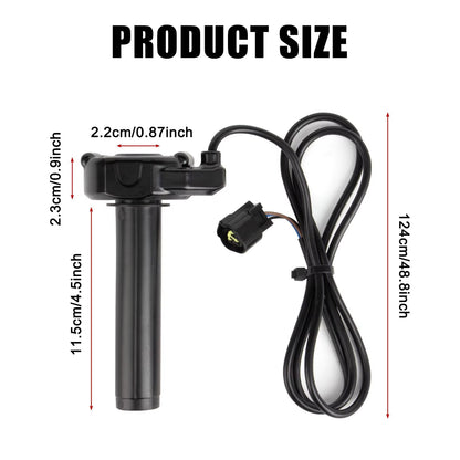 Throttle Grips Handlebar for Surron Light Bee X/S Electric Bikes for Surron Throttle ,E-Bike Twist Throttle Handle Grip