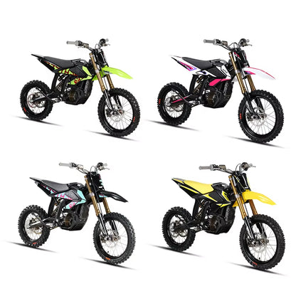 2025 New Sur Ron Hyper Be Suroon 5000W Brushless Electric Road Off-Road Bike for Teenagers 55Km/H Max Speed 50.4V/25Ah Battery