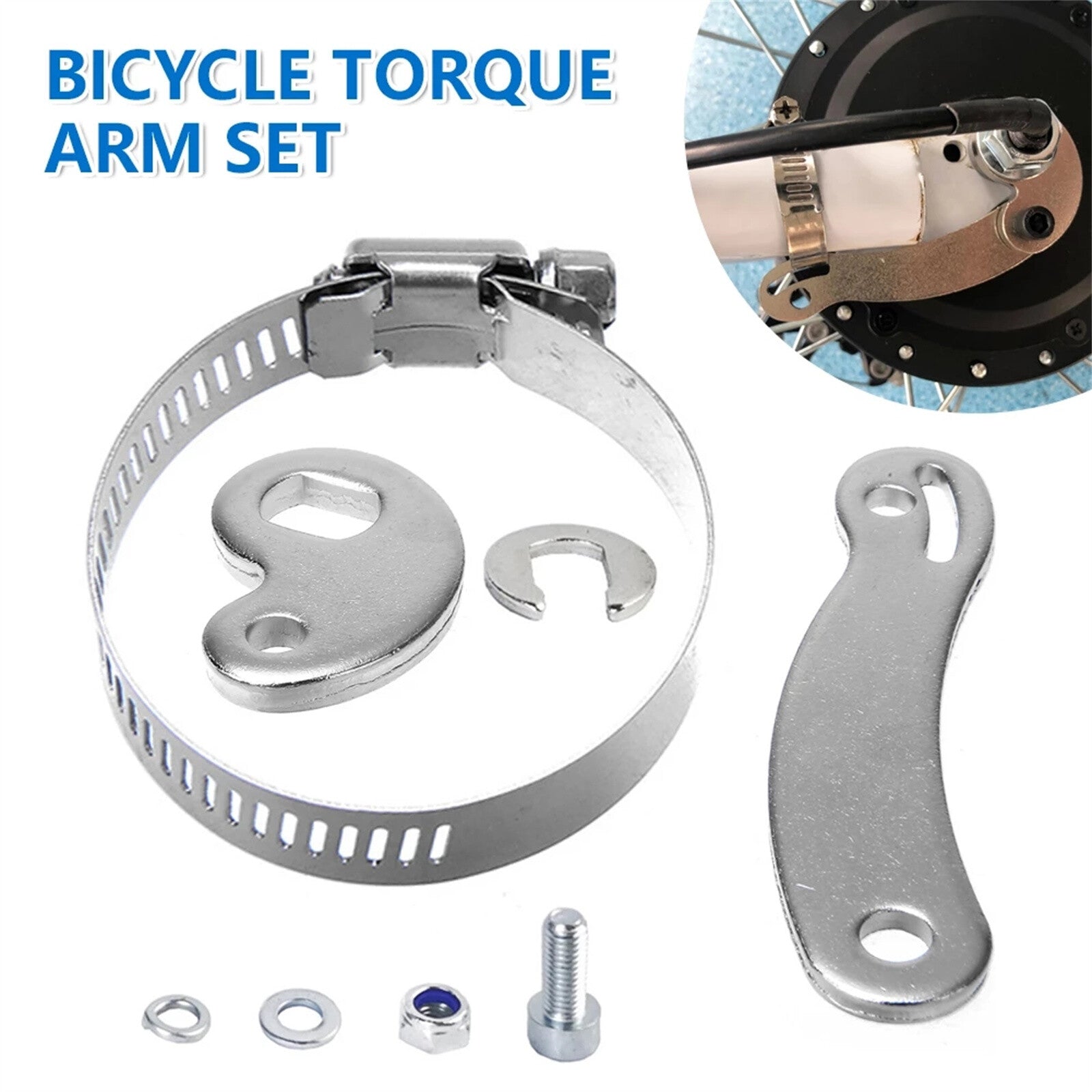 Torque Arm Front Rear Refit Components Conversion Parts for Electric Bike Ebike