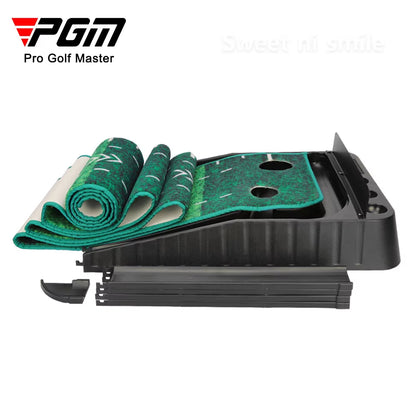 TL021 3M Golf Putting Mat Golf Putter Trainer Green Carpet Practice Set Ball Return Mini Golf Putting Green Fairway Mat