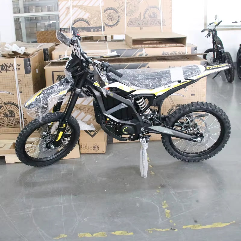 Sur Ron 74V 12.5Kw Ultra Bee Electric Dirt Bike 74V 55Ah Mid Drive Ultra Bee Ebike 2024 Electric Motorcycle Surron Ultra Bee