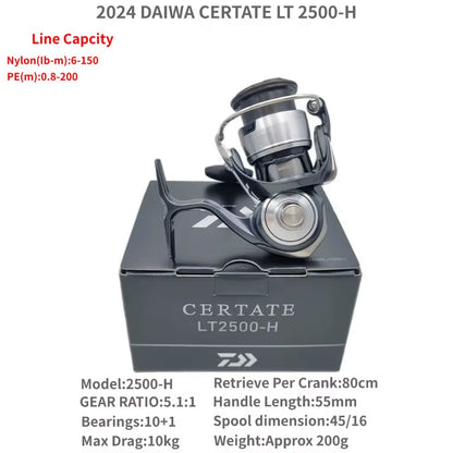 2024  CERTATE FC LT Long Shot Spinning Fishing Reels 2000SH 2000SP 2500S 2500SXH 2500SDH 2500 3000 4000-CXH 5000D 5000D-XH