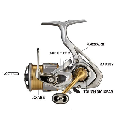21 FREAMS LT 2000S 2500 2500-XH 3000-C 3000-CXH Spinning Fishing Reel Magsealed ATD Drag Saltwater with Reverse Switch