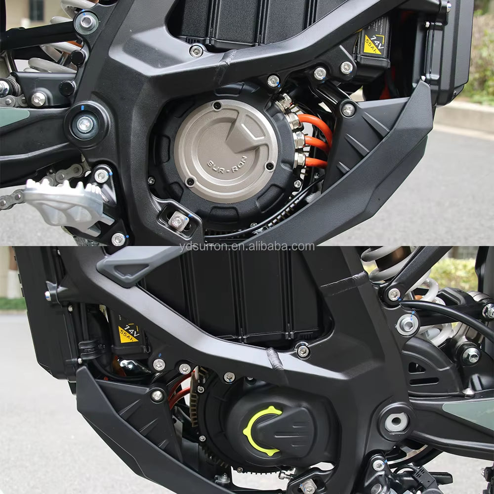 Sur Ron 74V 12.5Kw Ultra Bee Electric Dirt Bike 74V 55Ah Mid Drive Ultra Bee Ebike 2024 Electric Motorcycle Surron Ultra Bee