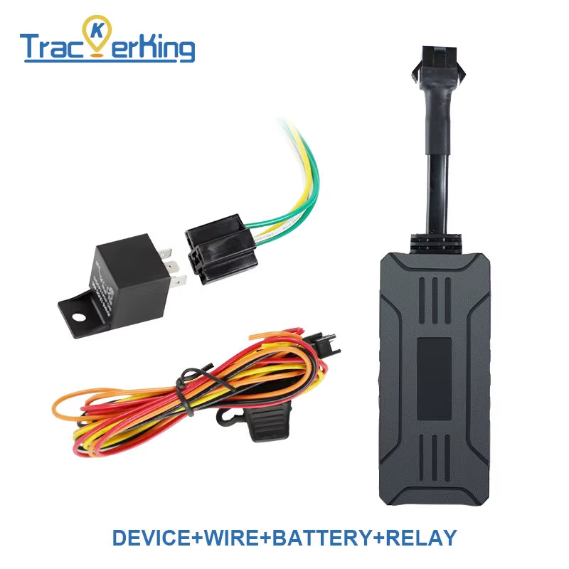 Trackerking G109 GPS Tracker for Motorcycle 2G Anti-Lost Car Rastreador Real Time Tracking Device Locator Positioner for Bike