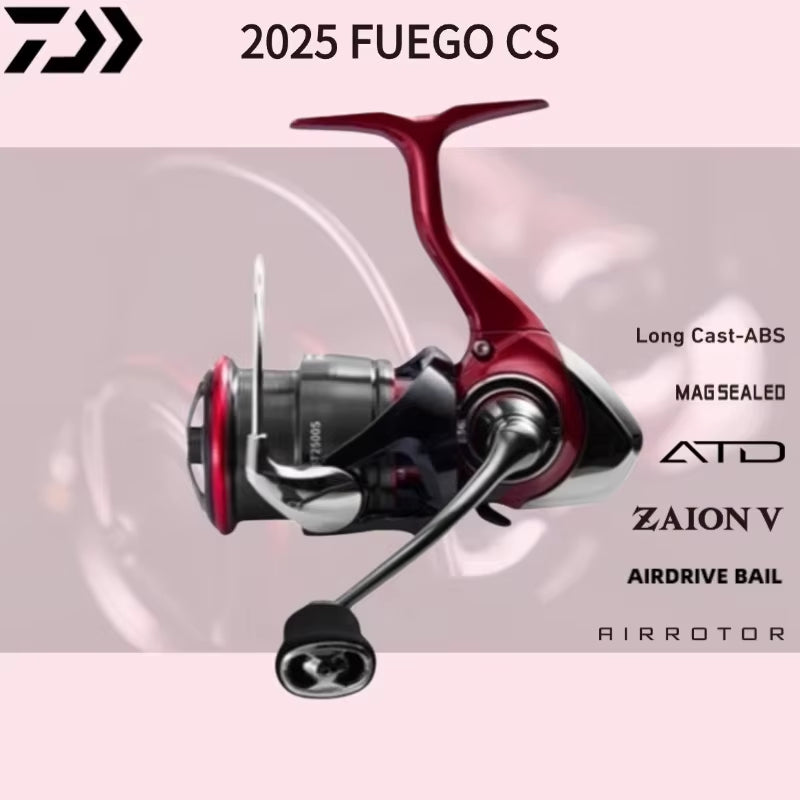 2025  FUEGO CS LT Shallow Cup Spinning Fishing Reels 1000S-XH2000S-XH 2500 2500-XH 2500S-XH 3000-C 4000-CXH 5000-CXH 6000-H