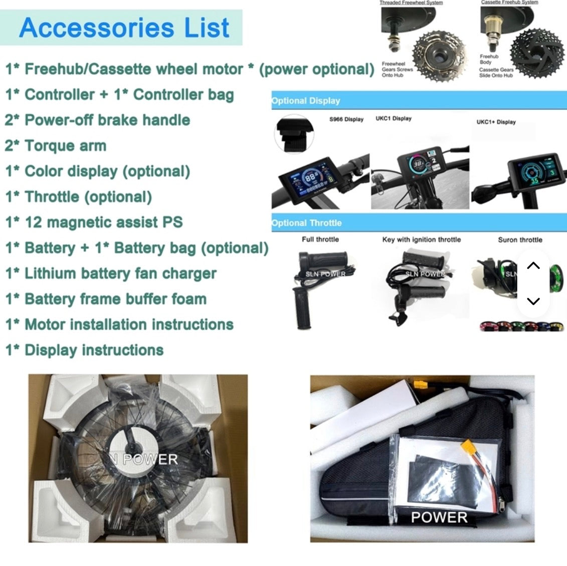 Conversion Kit with Battery MTX combo