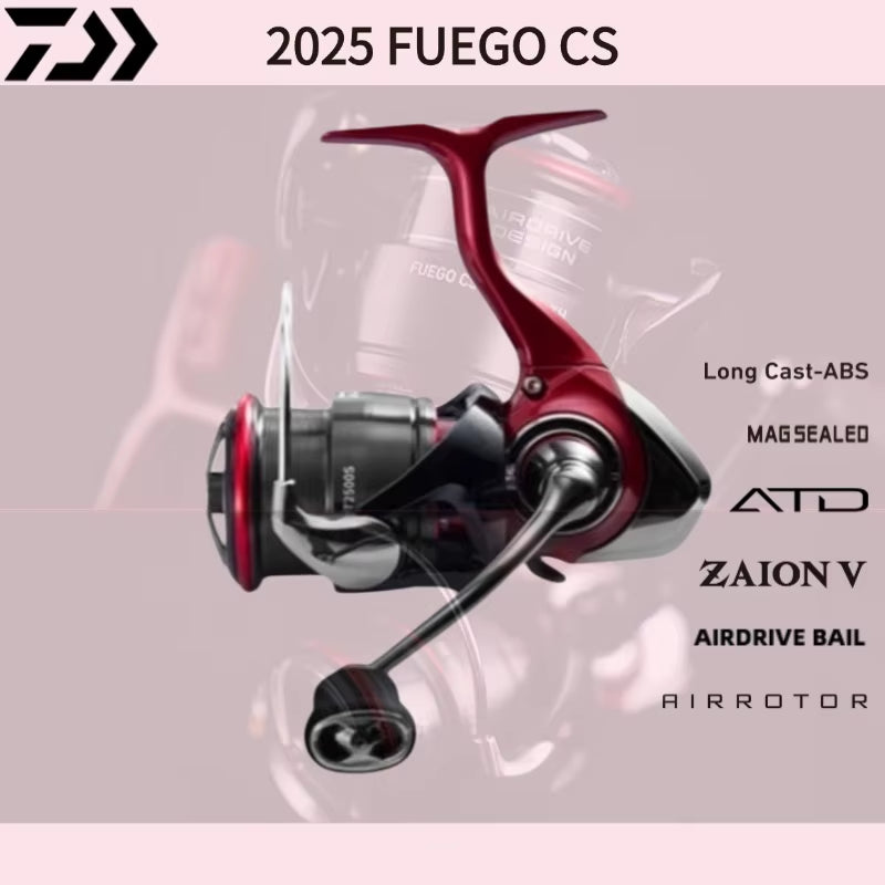 2025  FUEGO CS LT Shallow Cup Spinning Fishing Reels 1000S-XH2000S-XH 2500 2500-XH 2500S-XH 3000-C 4000-CXH 5000-CXH 6000-H