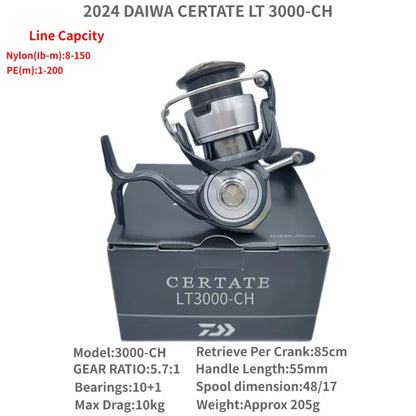 2024  CERTATE FC LT Long Shot Spinning Fishing Reels 2000SH 2000SP 2500S 2500SXH 2500SDH 2500 3000 4000-CXH 5000D 5000D-XH
