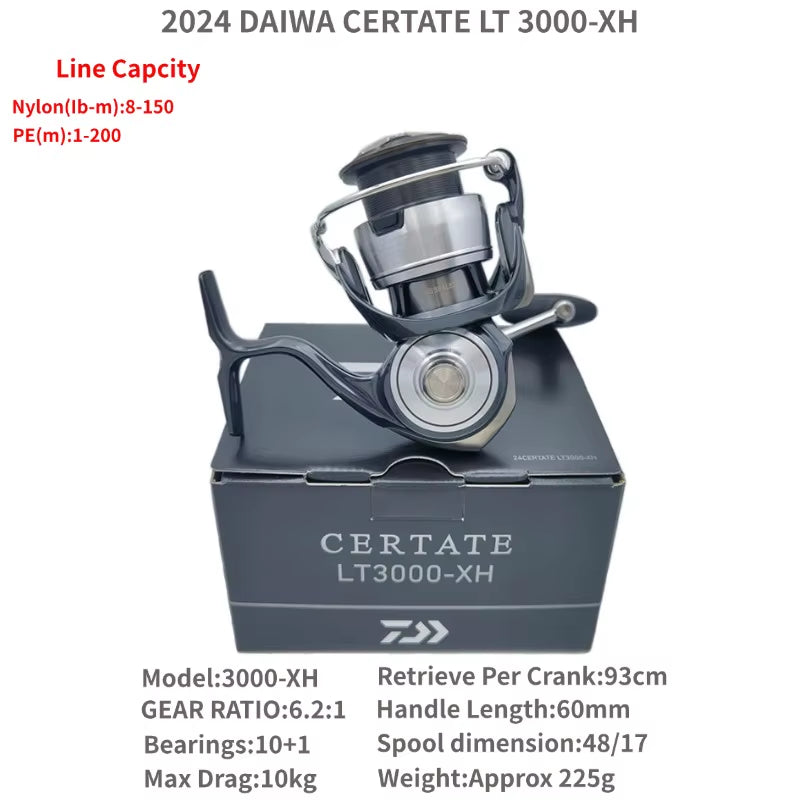 2024  CERTATE FC LT Long Shot Spinning Fishing Reels 2000SH 2000SP 2500S 2500SXH 2500SDH 2500 3000 4000-CXH 5000D 5000D-XH