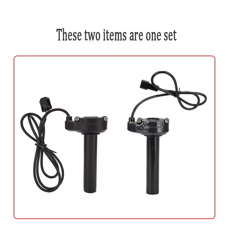 Electric Motorcycle Throttle Turn Grip Handlebar Accelerated Handle Throttle for Sur-Ron Surron Light Bee S X Motocross Parts