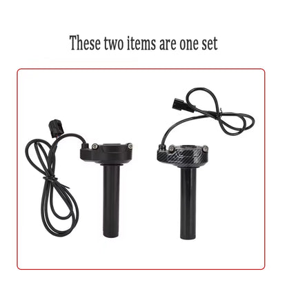 Electric Motorcycle Throttle Turn Grip Handlebar Accelerated Handle Throttle for Sur-Ron Surron Light Bee S X Motocross Parts