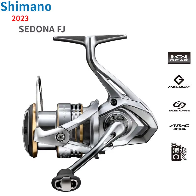 2023  SEDONA FJ 500 1000 C2000S C2000SHG 2500HG C3000HG 4000XG C5000XG Spool Spinning Saltwater Fishing Reel 3+1BB
