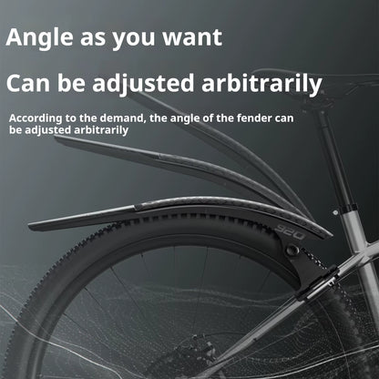 Mountain Bike Fender Speed ​​Down Bike Fender Mountain Bike Extended Wide Fender Riding Accessories