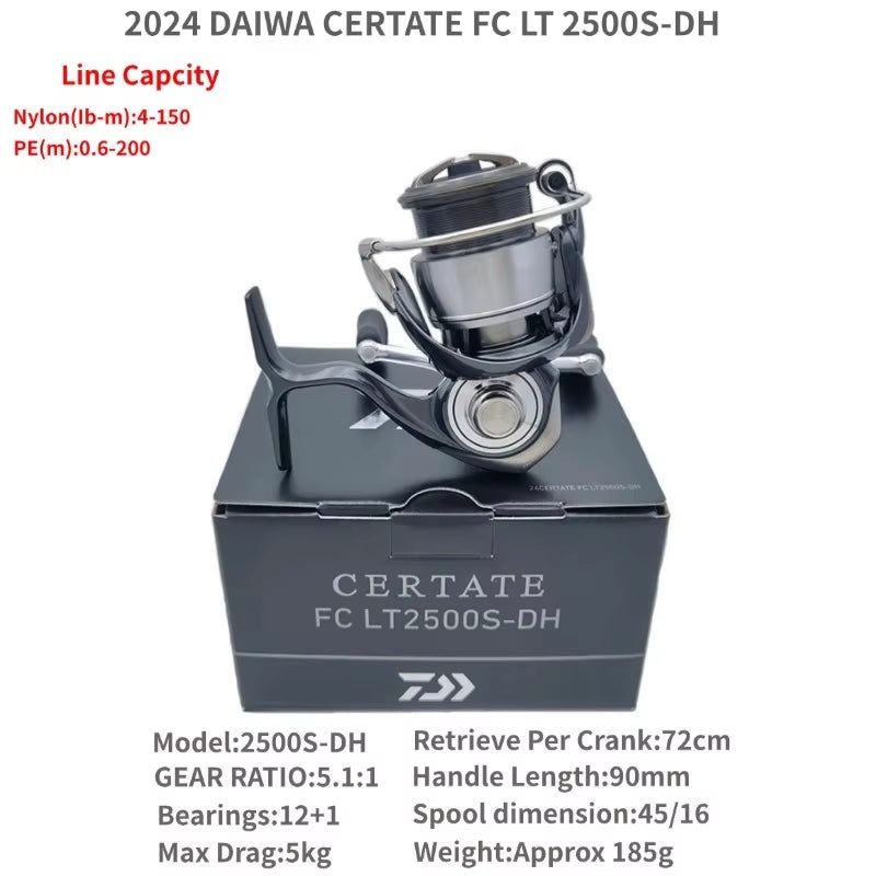 2024  CERTATE FC LT Long Shot Spinning Fishing Reels 2000SH 2000SP 2500S 2500SXH 2500SDH 2500 3000 4000-CXH 5000D 5000D-XH