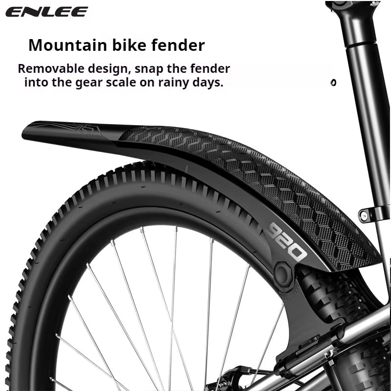 Mountain Bike Fender Speed ​​Down Bike Fender Mountain Bike Extended Wide Fender Riding Accessories