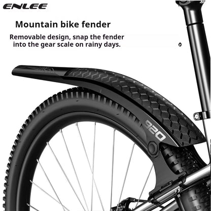Mountain Bike Fender Speed ​​Down Bike Fender Mountain Bike Extended Wide Fender Riding Accessories