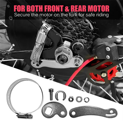 Torque Arm Front Rear Refit Components Conversion Parts for Electric Bike Ebike