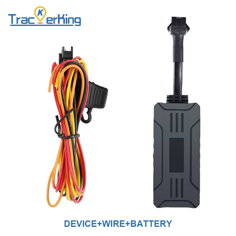 Trackerking G109 GPS Tracker for Motorcycle 2G Anti-Lost Car Rastreador Real Time Tracking Device Locator Positioner for Bike