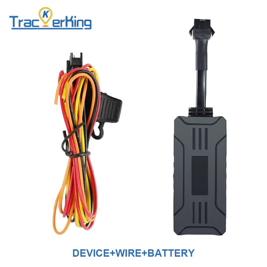 Trackerking G109 GPS Tracker for Motorcycle 2G Anti-Lost Car Rastreador Real Time Tracking Device Locator Positioner for Bike