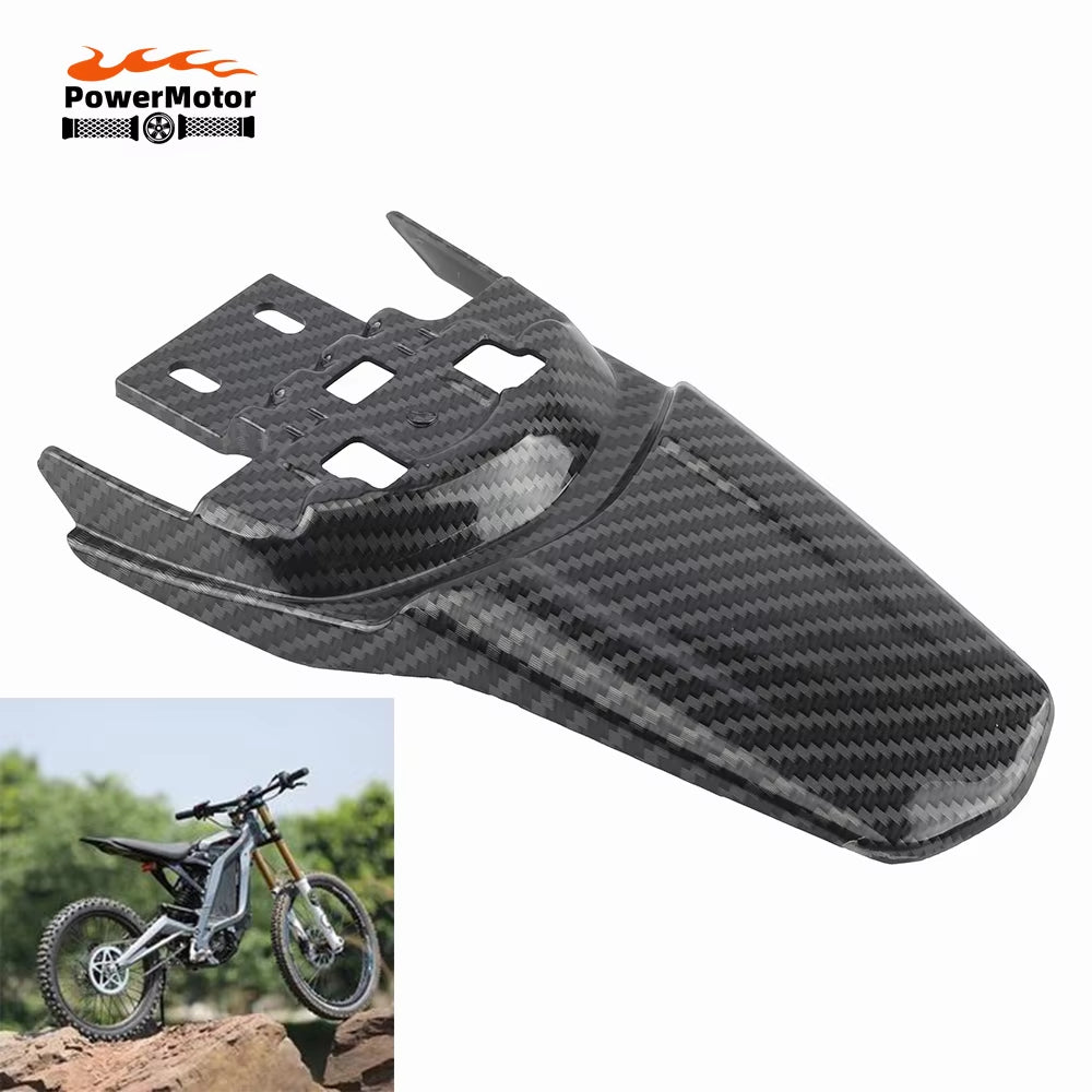 For Surron Parts Light Bee Ebike Dirt Bike Frame Motorcycle Fender Enduro Pitbike Rear Mudguard Accessories Lightbee X S